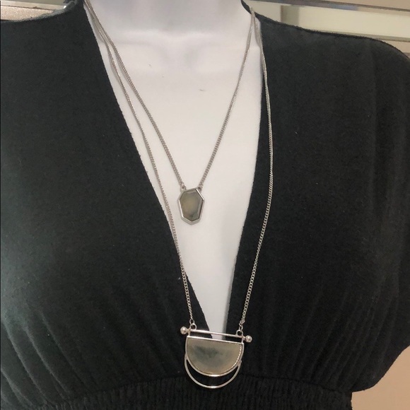 🔲Double chain necklace 🔲 - Picture 5 of 6